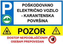 električno vozilo-označitev
